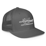 HydroStream Performance Boats closed-back trucker cap