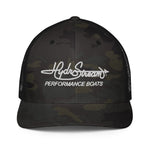 HydroStream Performance Boats closed-back trucker cap