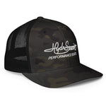 HydroStream Performance Boats closed-back trucker cap