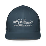 HydroStream Performance Boats closed-back trucker cap