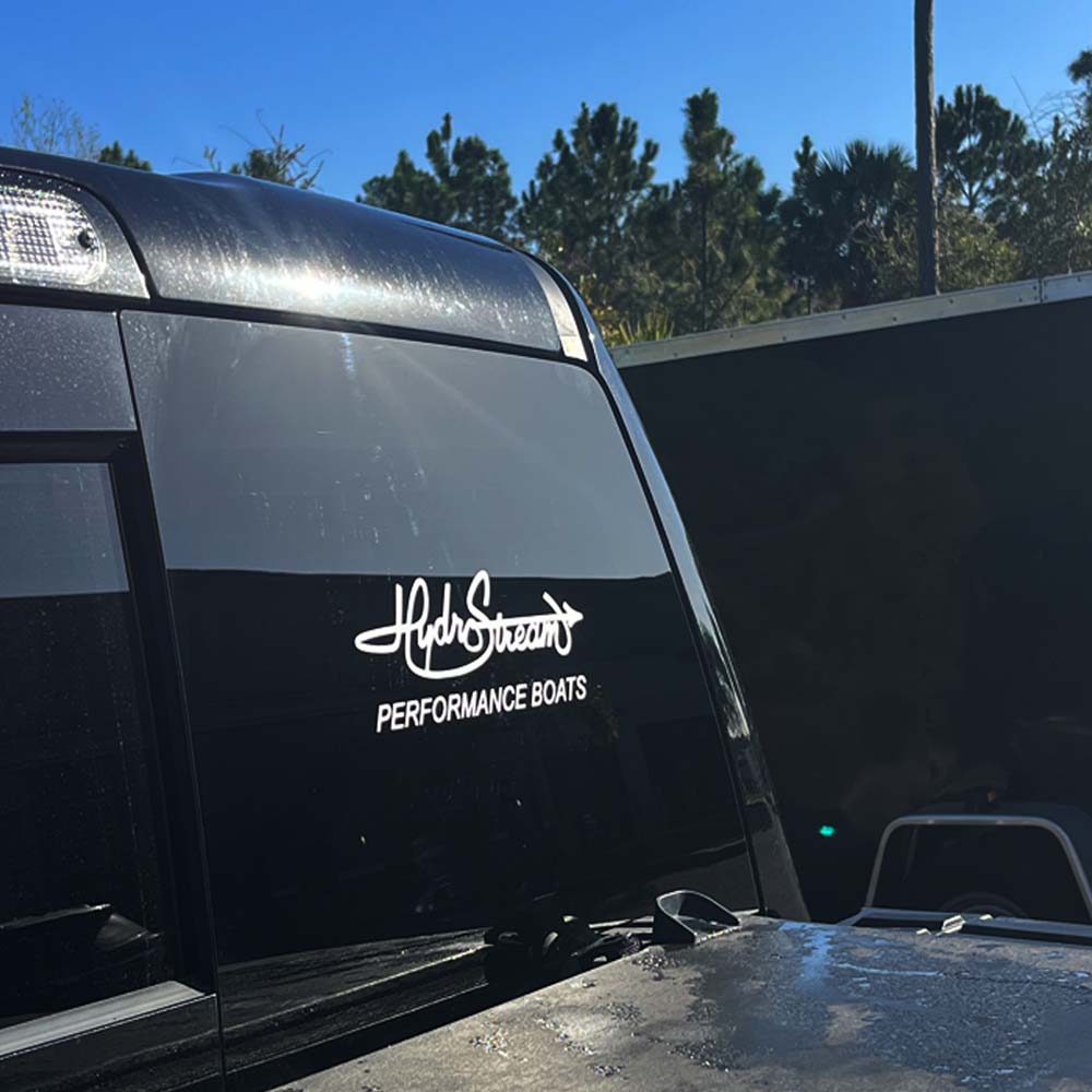 HydroStream Vinyl Window Sticker