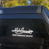 HydroStream Vinyl Window Sticker